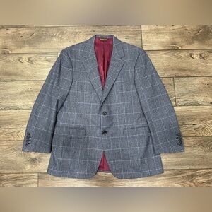 Paul Stuart Wool Two‎ Button Blazer Stuart Ltd
